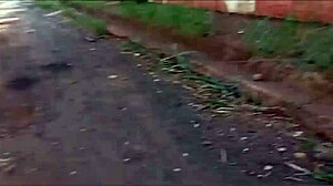 I Picked Up a Hot Brazilian Teen on the Street and Took Her to the Woods to Eat Her Little Pussy