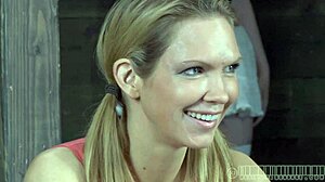 Wow, caged hotty takes a wild whipping on cam! 😍