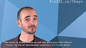 brandy aniston farts in kitchen close up