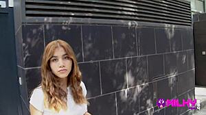 Marina Gold Takes Horny Street Dares With DoggyStyle Action for Cash in Peruvian Heat