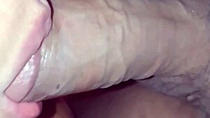 Wife enjoys liquid lunch with huge mouthfuls