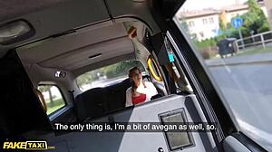 peruvian marina gold hints at wild backseat blowjob in fake taxi