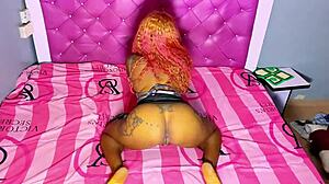 Drey the Leopard Slams Uglygalz with Massive Ebony Shaft. Hardcore Action Leaves No Room for Mercy.