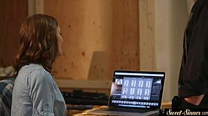 beautiful teen 18+ rides stepdad's hard dick in a classy, taboo encounter. it's shocking yet so tempting!