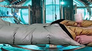 fleshlight launch in shiny bag for hands-free solo play feels so real