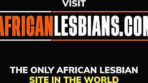 Big booty african lesbian dildo fucked by best friend