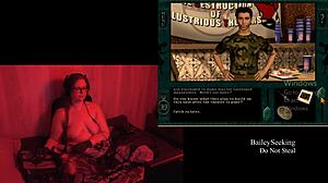 naked final scene play through part 1, showing off those big natural tits