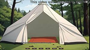 Tomboy Sex in Forest Hentai Game Ep 4. First Time ANAL for Cute Girlfriend!