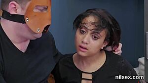 feisty nympho dragged to asshole asylum for brutal anal pain