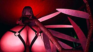 hot demon girl vs your cock in pov anal