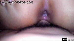 Amateur Mexican Wife Gives Ass to Neighbor, Husband Catches!