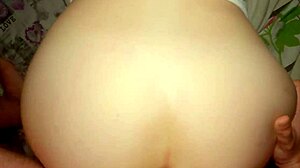 Real teen 18+ experiences orgasm from quick doggy style fucking with neighbor.