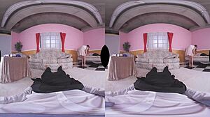 Teen gives blowjob and creampie while husband sleeps