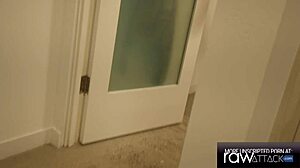 Does All Natural Big Boob Blonde Take It Deep?