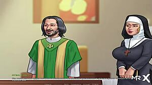 Summertimesaga mature babe teases husband in episode 2 34. Wild stuff!