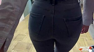 Neighbor Bent Over For Ass Fucking And Creampie