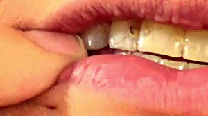 Mouth Vore Close Up Of Fifi Foxx Eating Gummy Bears In Fetish Play