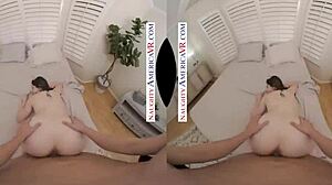 Alyx Star craves big cock in the pool with naughty handjob