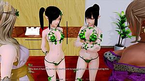 Harem Hotel 405: Curvy Girls with Big Tits in Sexy Outfits