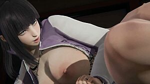 Hinata dives into wild 3D hentai action with Naruto uncensored. Anything goes in this steamy scene.