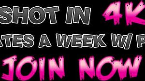 लैसी टेट बिग लंड से स्‍टेपसिस को डॉगीस्‍टाइल में चोदती है