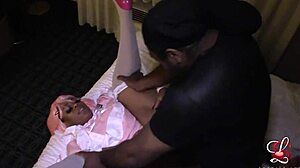 Anime Maid Gets Stuffed Hard With Fat Dick