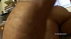 European Punk Chick's Tits Bounce During Intense Back Fuck