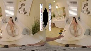 Alyx Star craves big cock in the pool with naughty handjob