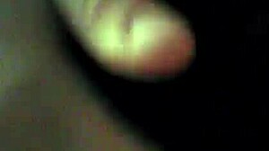 Tina in stockings indulges in detailed milf foot fetish worship