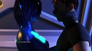 Projekt Passion Busty Cyberpunk Alien Takes Hard Anal Creampie