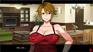 netorare anime of cheating former slut big tits wife end