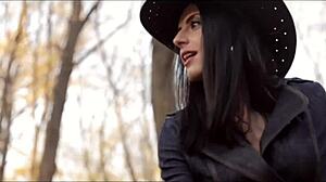 Milfycalla rides her step-son outdoors in this sexy milf scene with ass shaking and worshiping.