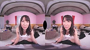 Teen gives blowjob and creampie while husband sleeps