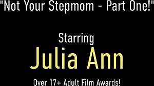 Cock Sucking Cougar Julia Ann Pussy Slams Her Step-Son's Hard Shaft