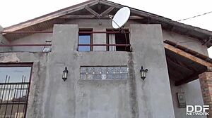 Super hot french teen anna siline sucks fat dick in debut sex tape