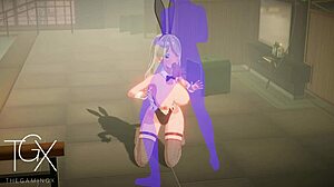 Watch this sexy fantasy girl getting fucked in anime hentai games