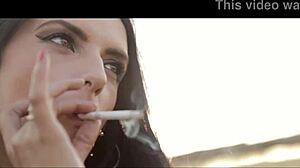 Milfycalla rides her step-son outdoors in this sexy milf scene with ass shaking and worshiping.