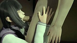 Hinata dives into wild 3D hentai action with Naruto uncensored. Anything goes in this steamy scene.