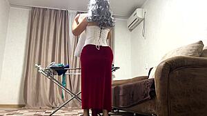 i fucked that old milf's big ass hard in her stretched hole