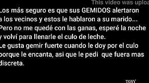 Amateur Mexican Wife Gives Ass to Neighbor, Husband Catches!