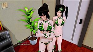 Harem Hotel 405: Curvy Girls with Big Tits in Sexy Outfits