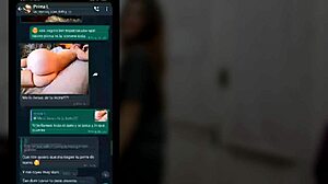 I chat with my cousin on whatsapp and she gets hot in my room.