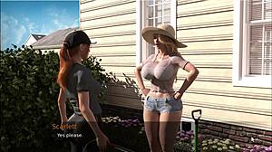 Have you seen this curvy milf in a sexy outfit take a huge creampie in chapter 3?