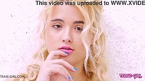 The story of an amazing blonde teen 18+ unfolds in a captivating narrative.