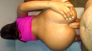 i manage to put my dick in my stepdaughter's tight ass she's so small and her ass is the most delicious in the world and how nice it opens up with gaping