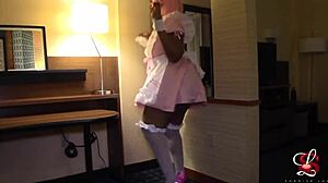 Anime Maid Gets Stuffed Hard With Fat Dick