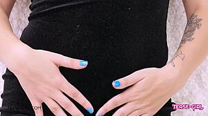 The story of an amazing blonde teen 18+ unfolds in a captivating narrative.