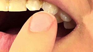 Mouth Vore Close Up Of Fifi Foxx Eating Gummy Bears In Fetish Play