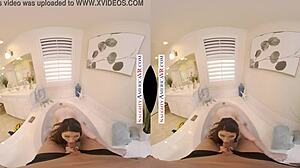 Alyx Star craves big cock in the pool with naughty handjob