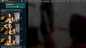 I chat with my cousin on whatsapp and she gets hot in my room.